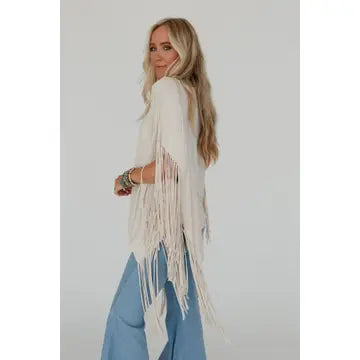 Western Showstopper Fringe Top