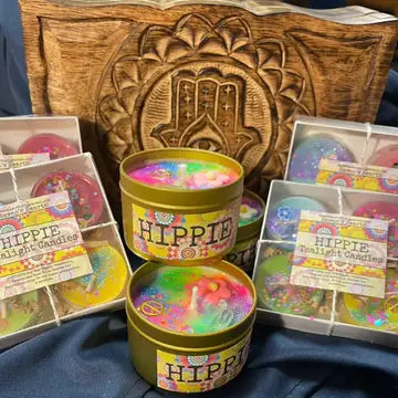 Hippie Candle | Patchouli, Orange & Rose | Soy | Vegan