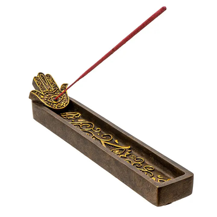 Hamsa Incense Burner