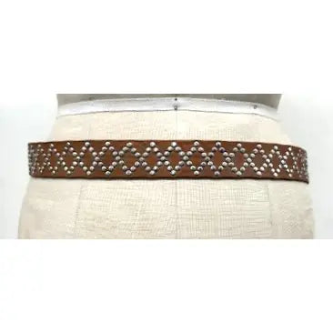 Leather Belt Classic Cut Tan