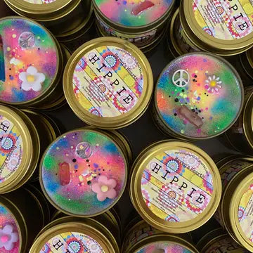 Hippie Candle | Patchouli, Orange & Rose | Soy | Vegan
