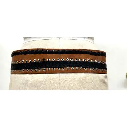 Leather Belt BF114 Tan&Brown