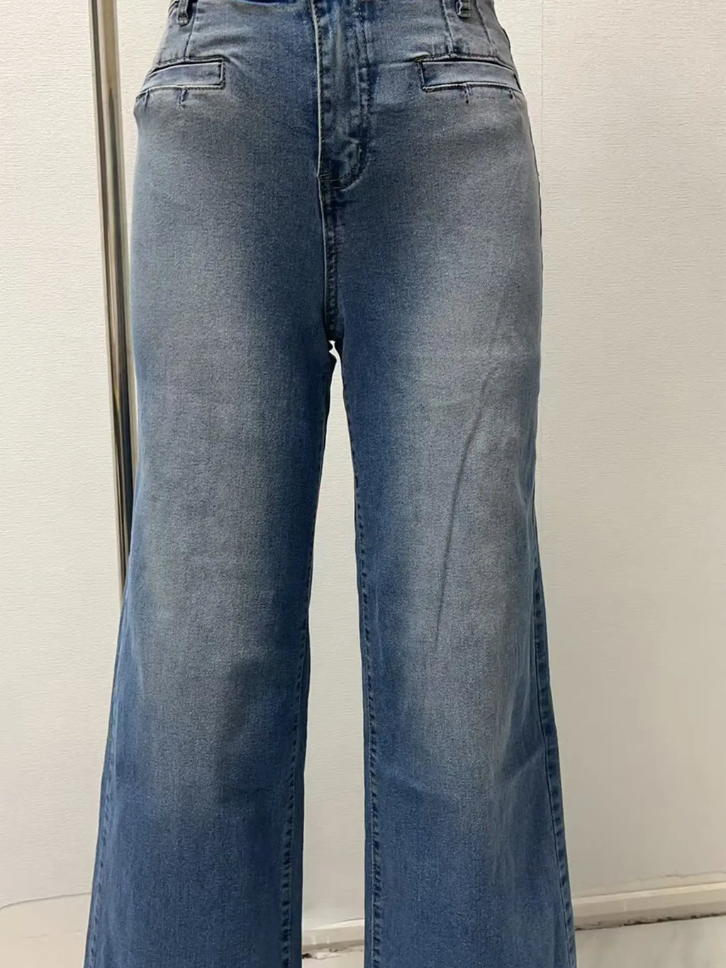 High Waisted Wide Leg Long Pants