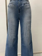 High Waisted Wide Leg Long Pants