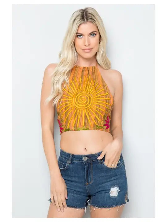 Halter Crop Top