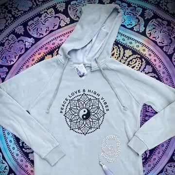 Peace, Love & High Vibes Hoodie