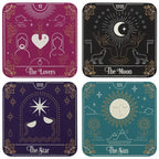 Tarot Card Coaster Set of 4