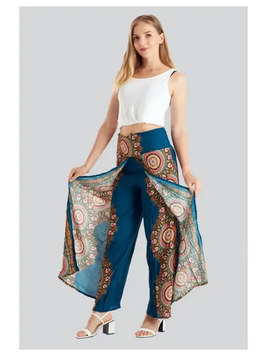 Split Front Pants