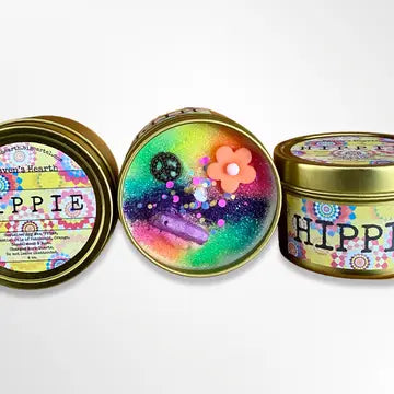 Hippie Candle | Patchouli, Orange & Rose | Soy | Vegan