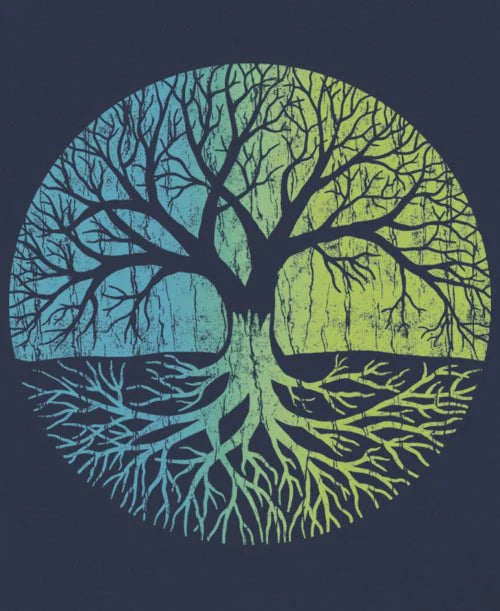 Tree of Life on Long Sleeve T-Shirt