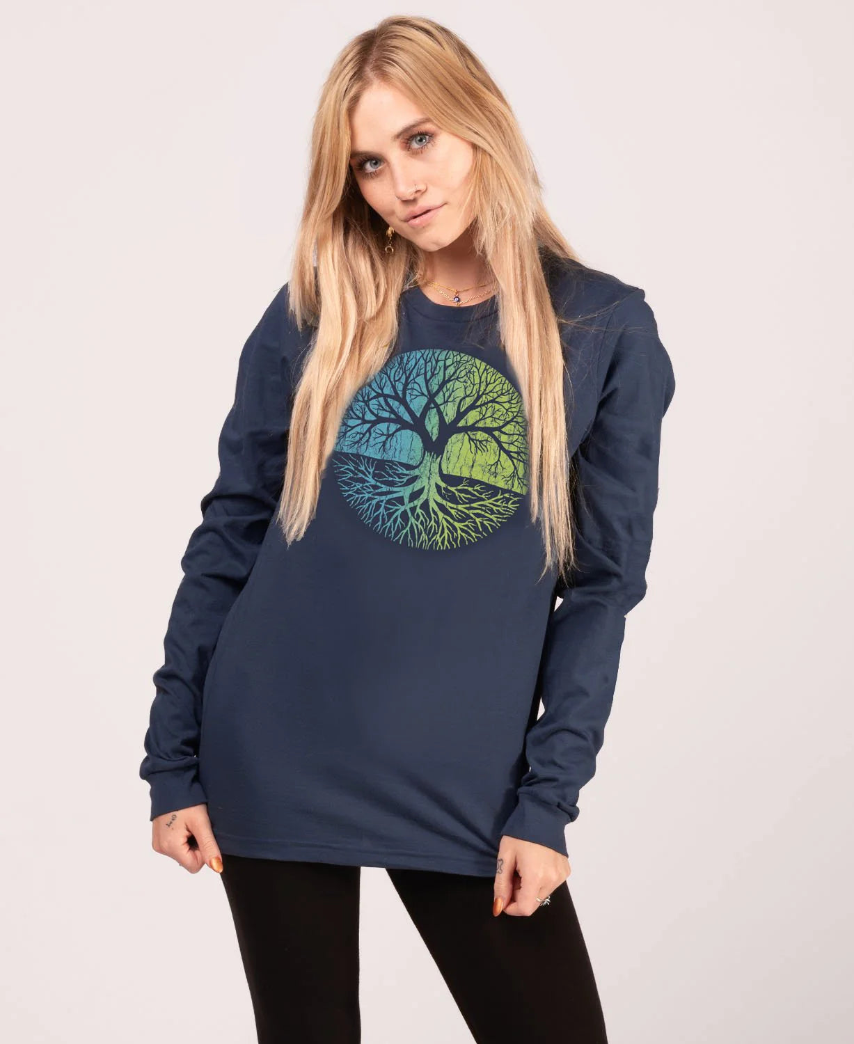 Tree of Life on Long Sleeve T-Shirt