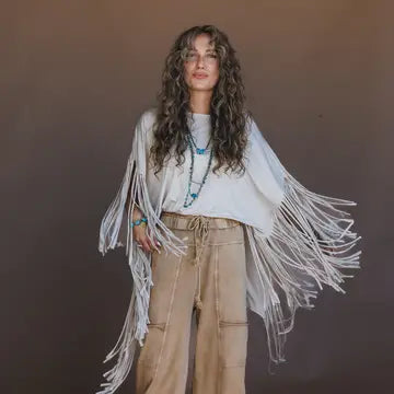 Western Showstopper Fringe Top
