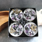 Protection Tealight Crystal Candles, Ritual Candles
