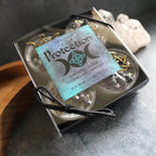 Protection Tealight Crystal Candles, Ritual Candles