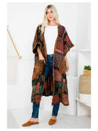 Patchwork Long Jacket