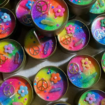 Hippie Candle | Patchouli, Orange & Rose | Soy | Vegan