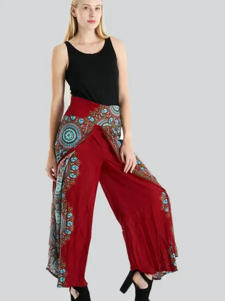 Split Front Pants