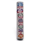 Handcarved 7 Chakra Soapstone Incense Coffin